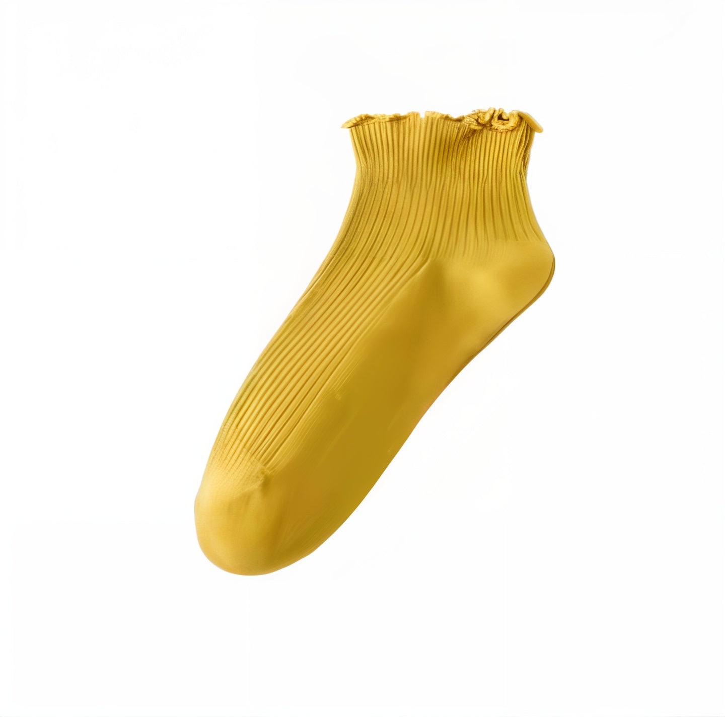 Lace Edge Ankle Socks