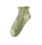 Lace Edge Ankle Socks