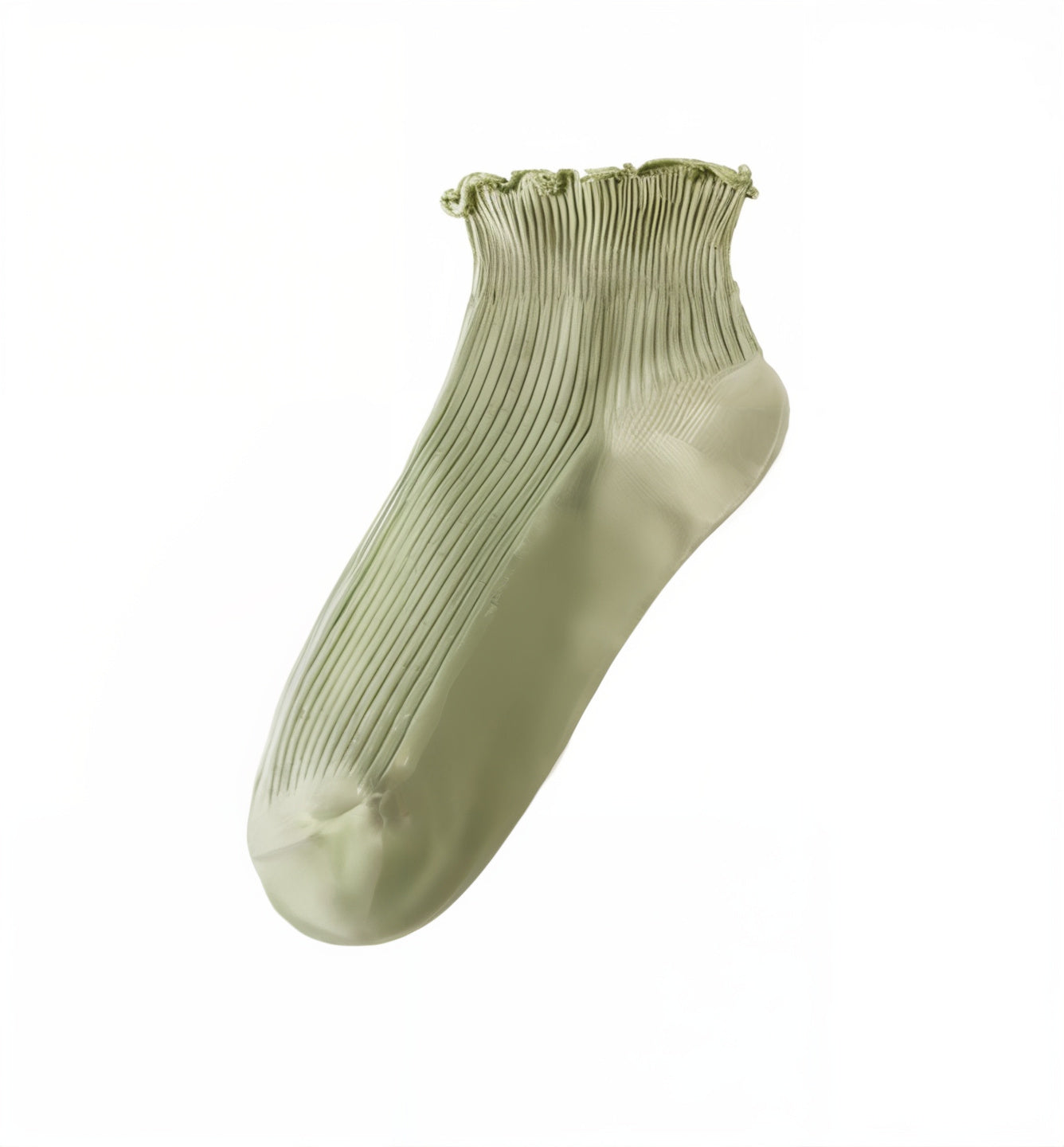 Lace Edge Ankle Socks